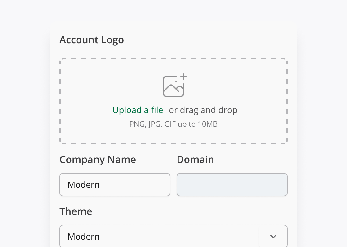White-label customization and branding features